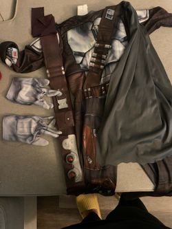 Kids Mandalorian Costume.  NO MASK