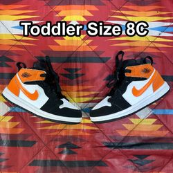 Nike Air Jordan Shoes Toddler Size 8C Shattered Backboard Sneakers 640735-058