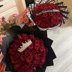 Flowers/ Roses / Ramo Buchon / Valentines/ 