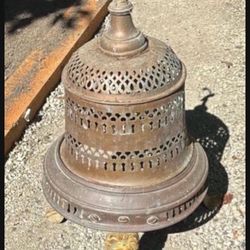 LOW PRICE MOVING- TAPPEI INDIAN ANTIQUE 19c COPPER HAMMERED BRAZIER 