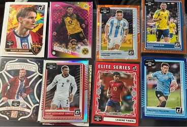 Soccer Trading Cards Lot – Haaland, Yamal, Ødegaard & More