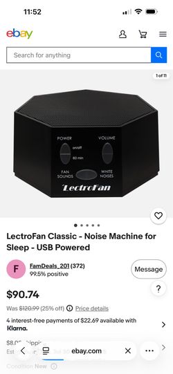 Noise cancelling machine 20$