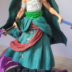 Roronoa Zoro One Piece Anime Figure Bath Blood