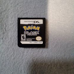 Pokemon Black Version Game Only 