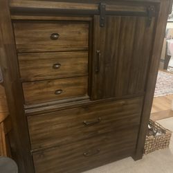 Armoire With Sliding Door. 