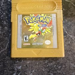 Pokemon Gold Game Boy Game