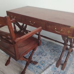 Writing Table And Chairs 