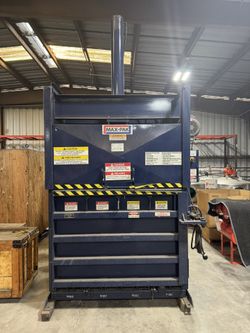 Max pak Vertical Cardboard Baler