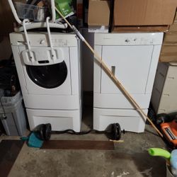 Washer And Dryer, Front Load