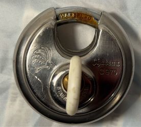 Chateau C970 Stainless Steel Disc Padlock