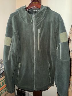 Bearskin Tactical Hoodie, Green, Medium