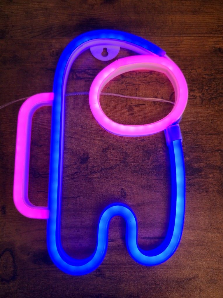 "Among Us" Neon LED Light Sign 10in