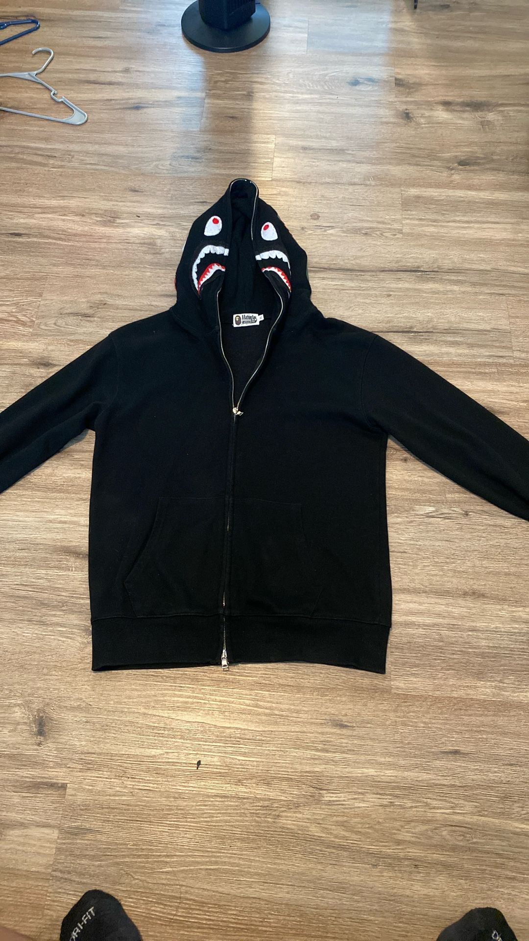 All Black Bape hoodie