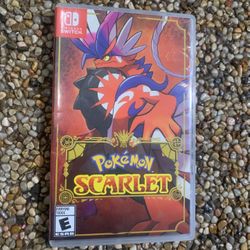 Pokémon Scarlet Nintendo Switch Game 