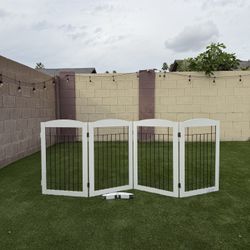SPIRICH 4 Panel Freestanding Pet Gate (35th Ave & Bell Rd)