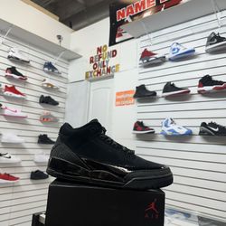 Blk Cat 3s $395 Size 8,8.5,9,9.5,10,10.5,11