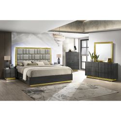 B83 Mona Only Bedroom Set Queen 5pc 🥰🥰