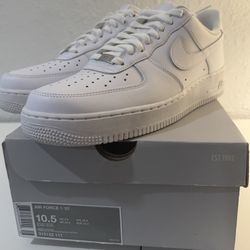 NEW Nike Air Force 1 '07 – Triple White – Size 10.5 