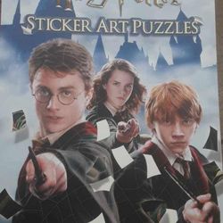 New Harry Potter Sticker Art Puzzles Book