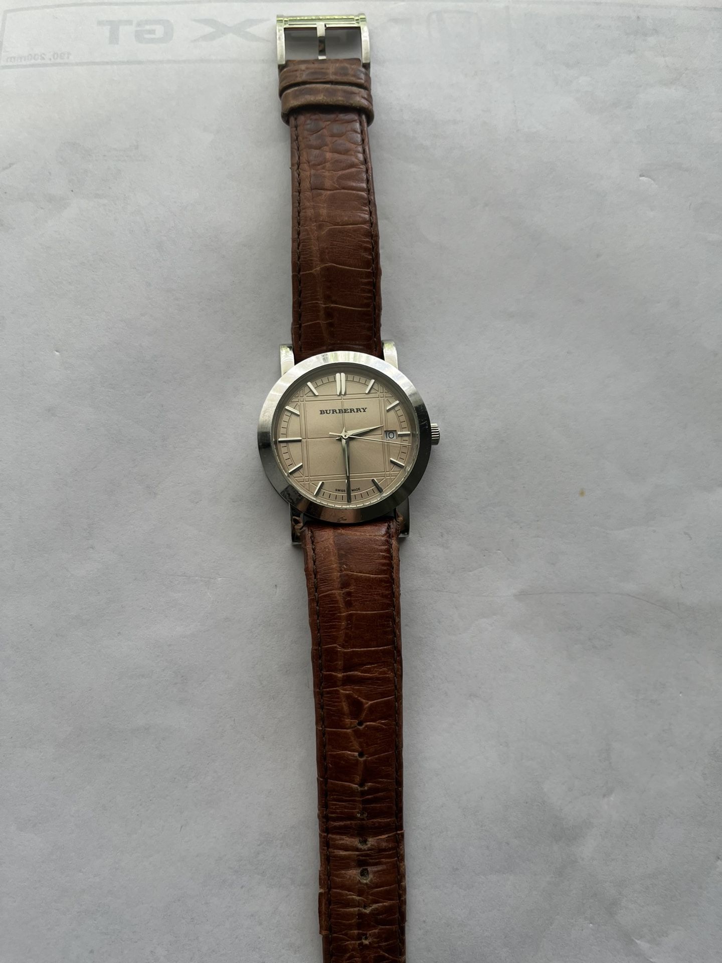 Men’s Burberry Watch