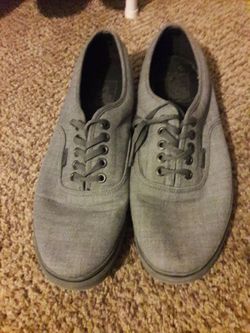 Grey vans