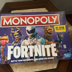 Hasbro Monopoly: Fortnite Edition Board Game Inspired by Fortnite Video Game (Brand New In Box!)