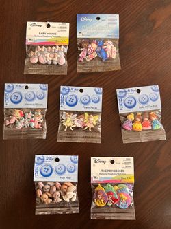 Disney and Miscellaneous Buttons
