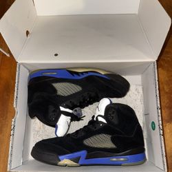 Retro 5 air jordan Racer Blue