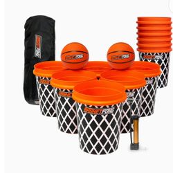 Yard Pong and Basketball Game Pong Buckets 