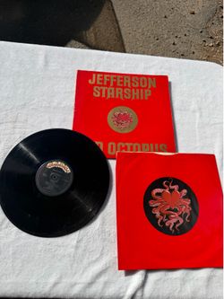 Jefferson Starship – Red Octopus Vinyl Record LP (Original Inner Sleeve)