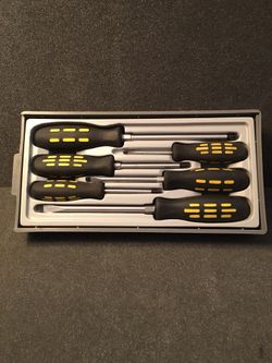 Screwdriver 6 PC Set In Case NEW