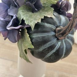 Vase of Fall Flowers & Foliage from Michaels