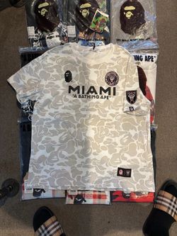 BAPE x Inter Miami CF Camo T-Shirt