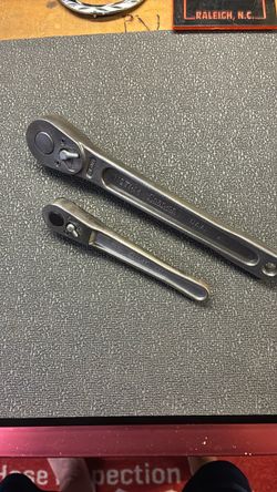 Vintage Snap-on 1/2 inch drive 3 /8 drive ratchet