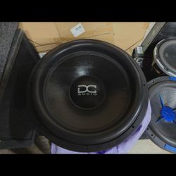 DC Audio 18" Subwoofer NEW