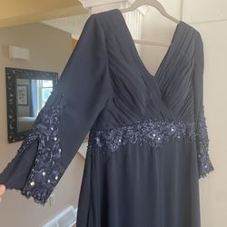 NEW Dress Mother of the Bride/Groom Navy Blue