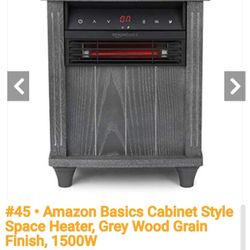 VERY NICE HEATER WITH REMOTE CONTROL 1500WATTS