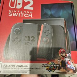 Nintendo switch 2 w msrio kart new
