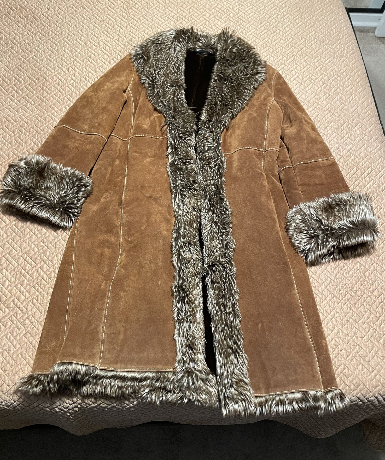 Genuine Leather Coat 