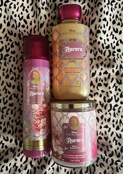 Disney Princess Aurora bath and body set