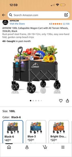 Collapsible wagon cart