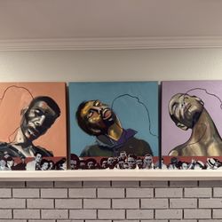 Ronald L. Hall - Portrait Series (set Of 3)