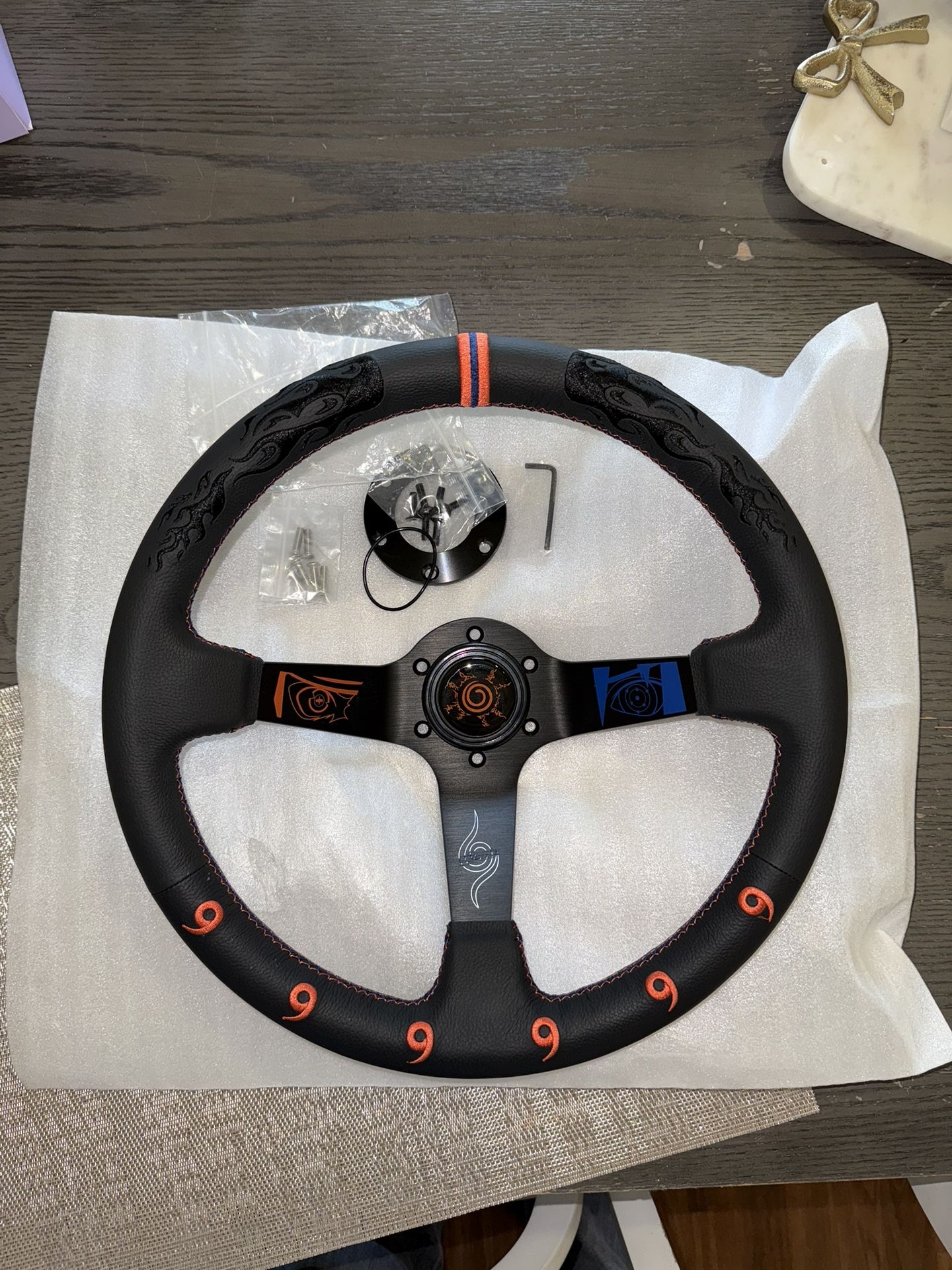Villante Naruto Quick Release steering wheel