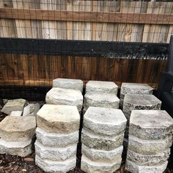 Retaining Wall Brick White 36 Pcs