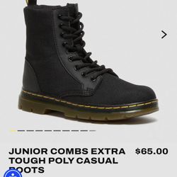 New Dr. Martens Black Boots