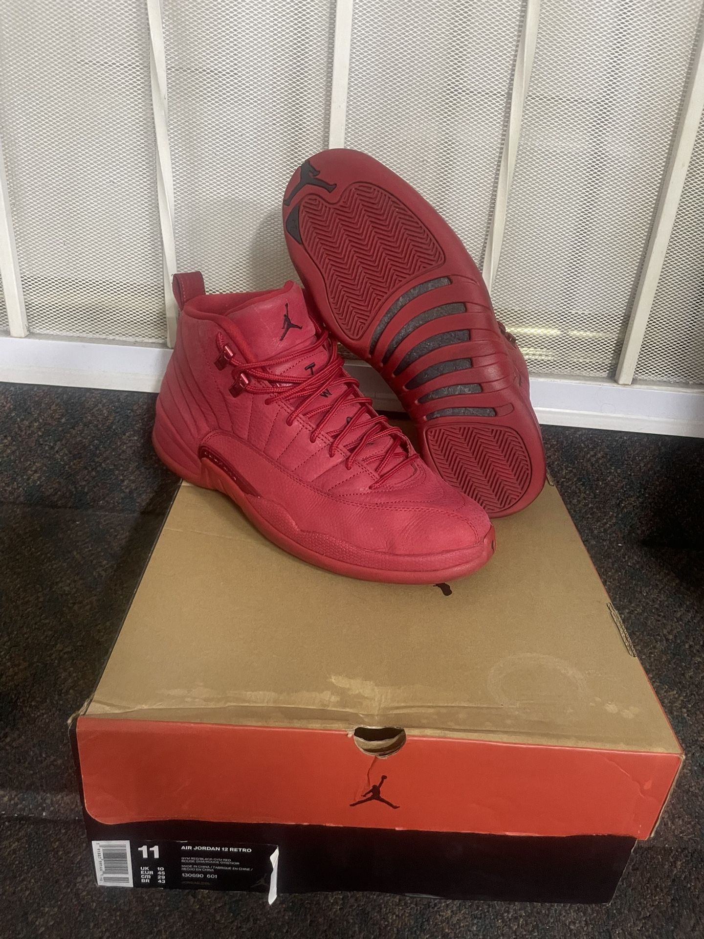 Jordan 12 Retro Gym Red Size 11