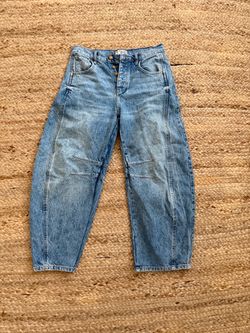 Free people barrel jeans