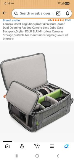 Brand New Waterproof Camera Insert Bag Case