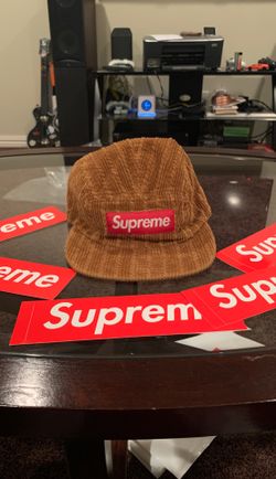 Supreme rope corduroy camp cap brand new