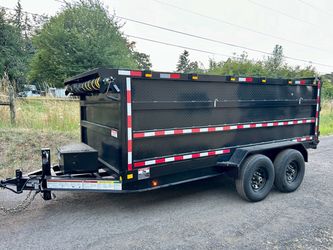 2027 Polestar 14 x 7 Dump Trailer with Spreader Gate